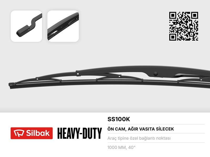 SİLECEK SÜPÜRGESİ 1000MM KANCALI TİP EURO STAR (04...