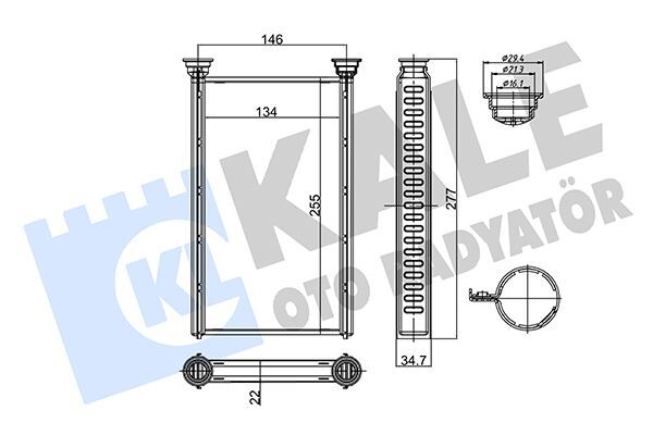 KALORIFER RADYATORU BMW F20 F21 F22 F23 F87 F30 F3...