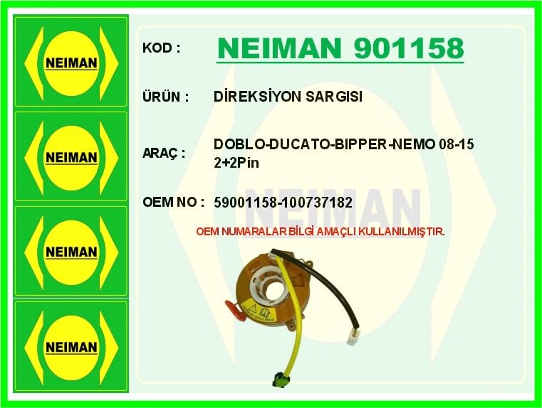 DİREKSİYON SARGISI DOBLO-DUCATO-BIPPER-NEMO 08-15 ...