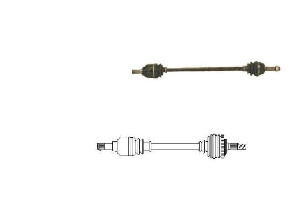 (x) AKS ÖN SAĞ CORSA C 1.0-1.2 00=> ABS'SİZ (Me...