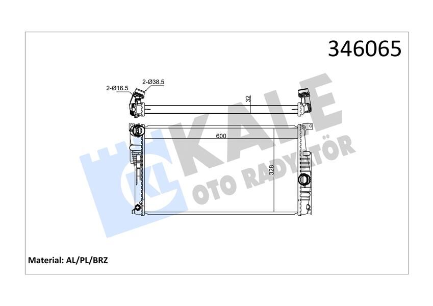 MOTOR SU RADYATORU BMW N13 N47 B47 F20 F21 F22 F23...