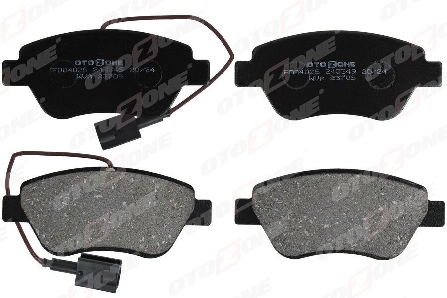 ÖN BALATA NEMO 1.3 HDİ 75 09=>BIPPER 1.3 HDİ 75...