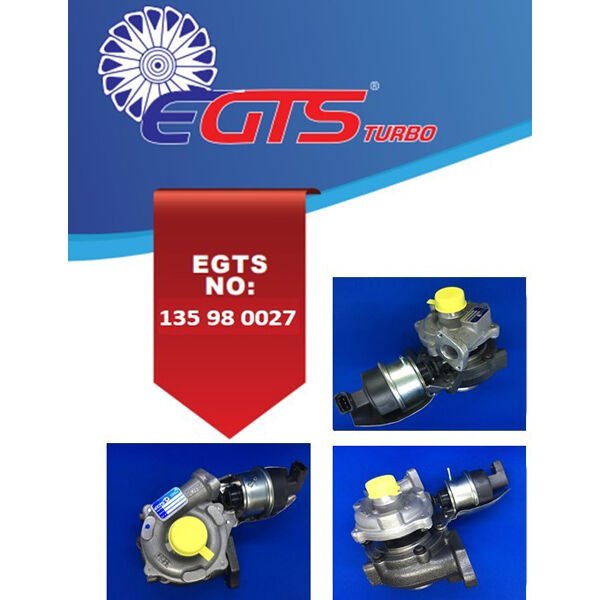 TURBO KOMPLE ASTRA J-CORSA D-MERIVA B-COMBO D-PALI...
