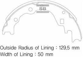 ARKA KAMPANA PABUÇ BALATA KIA BESTA 2.2L R2 92-98 ...