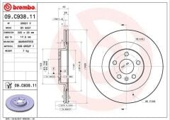ARKA FREN DİSKİ S60 III (224)-S90 II (234)-V60 II ...