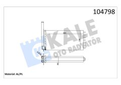 KALORİFER RADYATÖRU ESCORT (KLİMASIZ) (265x138x40)...