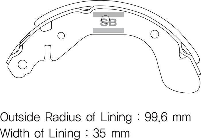 ARKA FREN PABUÇ BALATA CHEVROLET AVEO 08>11>...