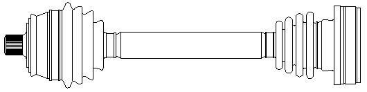 (x) AKS ÖN SAĞ GOLF V 1.6 FSI-A3 (03-08)