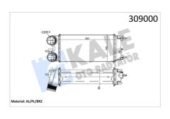 TURBO INTERCOLL RADYATORU TRANSIT COURIER FIESTA V...