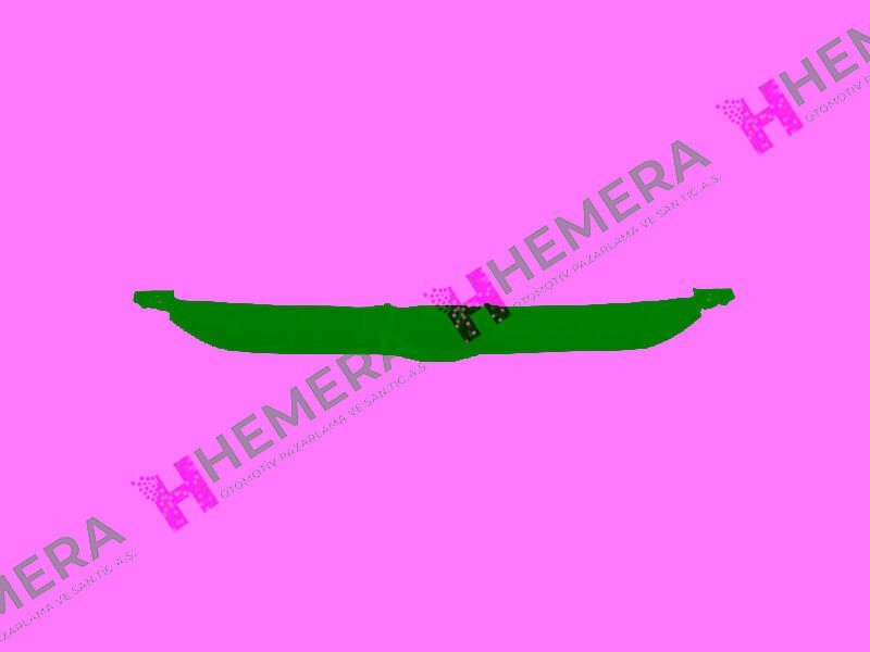 TAMPON IZGARASI ÖN ÜST SİYAH FORD B-MAX 2012>