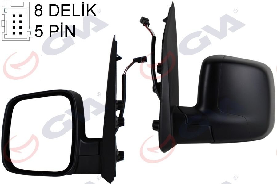 DIŞ DİKİZ AYNASI SOL FIORINO-BIPPER-NEMO 07> EL...