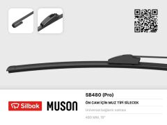 SİLECEK SÜPÜRGESİ 480mm (MUZ TİPİ) ÜNİVERSAL