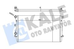 SU RADYATÖRÜ AUDI A3-SEAT ALTEA-LEON-TOLEDO III-SK...