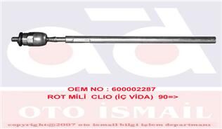 (x)ROT MİLİ CLIO (İÇ VİDA) 90=>