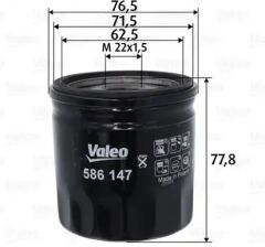 BOXER III VALEO YAĞ FİLTRESİ  9808867880