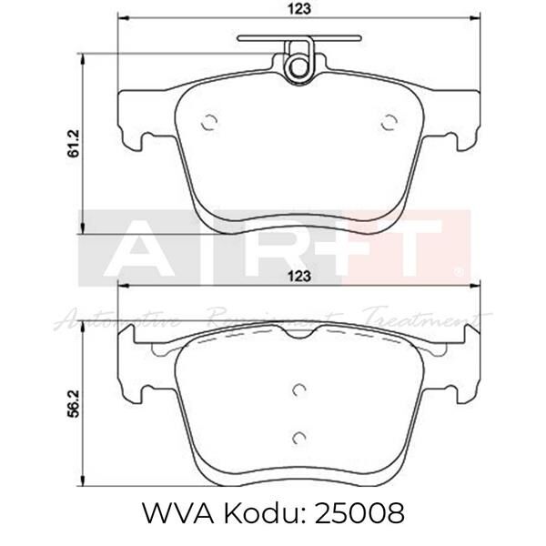 ARKA BALATA VW GOLF VII (2014=> TOURAN T-ROC (2...