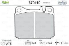 FREN BALATASI ON MERCEDES W123 C123 W126 C126 R107