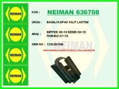 BAGAJ KAPAK KILIT LASTIGI BIPPER 08>18 NEMO 08...