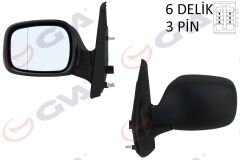 DIŞ DİKİZ AYNASI SOL KANGOO 01> ELEKTRİKLİ+ISIT...