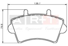 ÖN BALATA MASTER MOVANO II III 01=> NISSAN INTE...