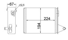 KALORIFER RADYATORU ALBEA PALIO STRADA 96-03