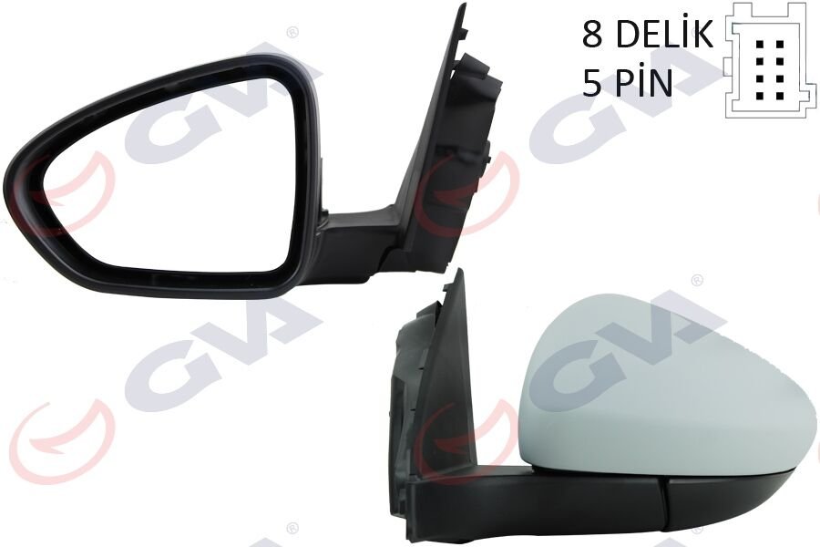 DIŞ DİKİZ AYNASI SOL EGEA 15> ELEKTRİKLİ+ISITMA...