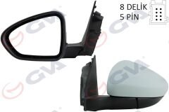 DIŞ DİKİZ AYNASI SOL EGEA 15> ELEKTRİKLİ+ISITMA...