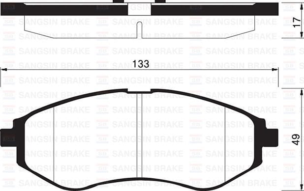 ÖN FREN BALATASI CHEVROLET AVEO 05> KALOS 02>...