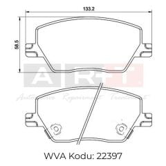 ON BALATA FIAT EGEA 16> 1.0 1.3 MTJ 1.4 1.6 1.6...
