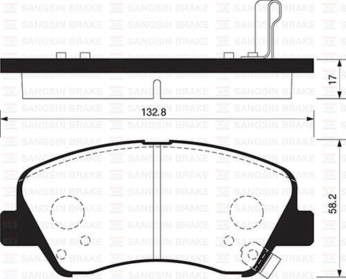 ÖN FREN BALATA HYUNDAI ACCENT BLUE 1.4L 1.6L benzi...