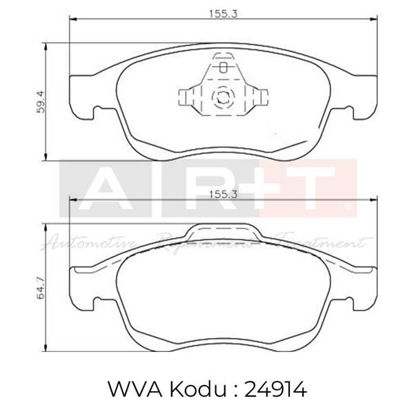 ÖN FREN BALATASI MEGANE III 09> SCENIC III 09&g...