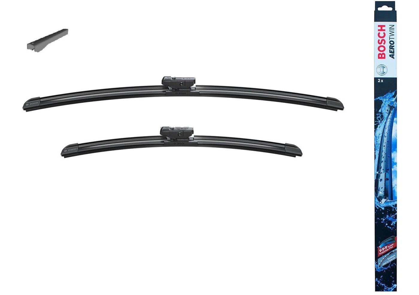ECOSPORT BM BOSCH SİLECEK SÜPÜRGESİ ÖN TAKIM AEROTWİN [ 530 / 400 MM ] 2120643