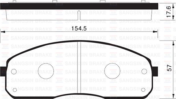 ÖN FREN BALATA KIA PREGIO 2,7L J2 99-04 / CARNIVAL...