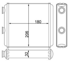 KALORİFER RADYATÖRÜ MERIVA A 03-10