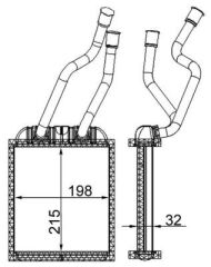 KALORIFER RADYATORU TOUAREG-AMAROK-Q7-CAYENNE  04-