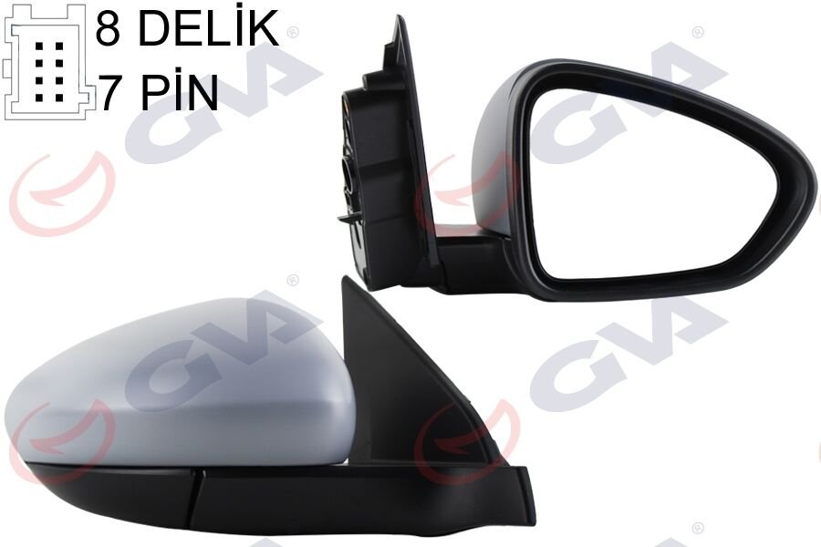 DIŞ DİKİZ AYNASI SAĞ EGEA 15> ELEKTRİKLİ+ISITMA...