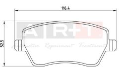 FREN BALATASI ON RENAULT CLIO III-IV MODUS 04> ...