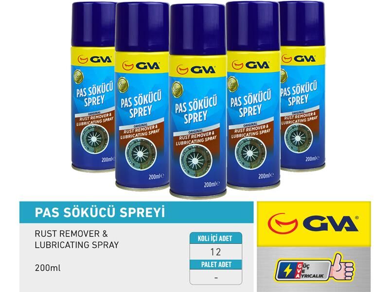 PAS SÖKÜCÜ VE YAĞLAYICI (ÇOK FONKSİYONLU) SPREY 20...
