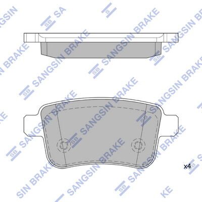 FREN BALATASI ARKA MERCEDES CITAN W415 12> . RE...