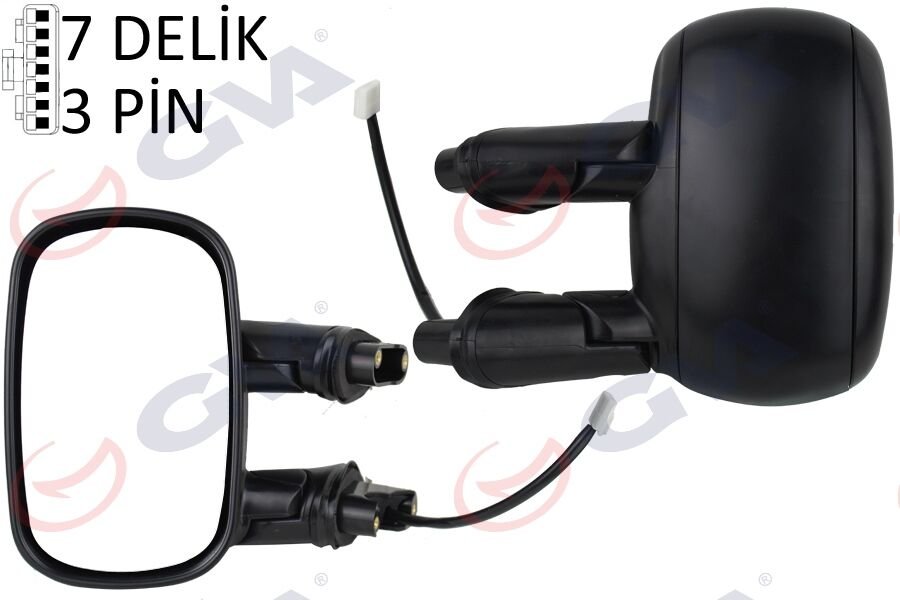 DIŞ DİKİZ AYNASI SOL ELEKTRİKLİ ASTARLI FIAT DOBLO...