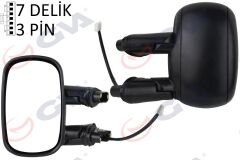 DIŞ DİKİZ AYNASI SOL ELEKTRİKLİ ASTARLI FIAT DOBLO...
