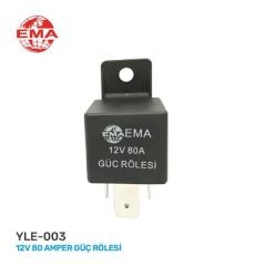 12V 80 AMPER GÜÇ RÖLESİ