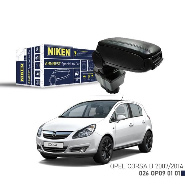 ARACA ÖZEL KOL DAYAMA SİYAH OPEL CORSA D (07-14)