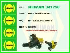 YAĞ HAVALANDIRMA VALFI FIAT EGEA 1.3JTD (EURO 6)
