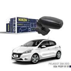 ARACA ÖZEL KOL DAYAMA SİYAH PEUGEOT 208 12=>