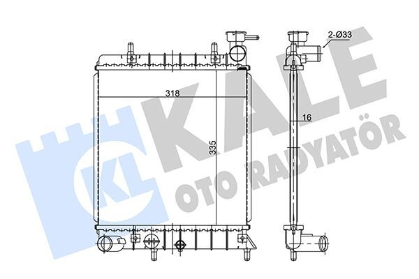 RADYATÖR ACCENT-ACCENT II 1.3 (AL/PL/BRZ) (335x317...
