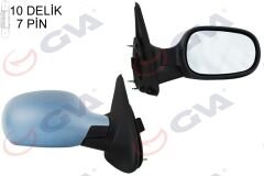 DIŞ DİKİZ AYNASI SAĞ MEGANE 99> ELEKTRİKLİ+ISIT...
