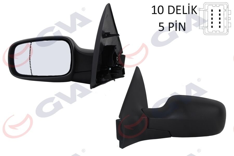 DIŞ DİKİZ AYNASI SOL MEGANE 02> ELEKTRİKLİ+ISIT...