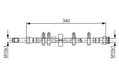 FREN HORTUMU ON IVECO DAILY IV V VI  2,3-3,0 D 06-