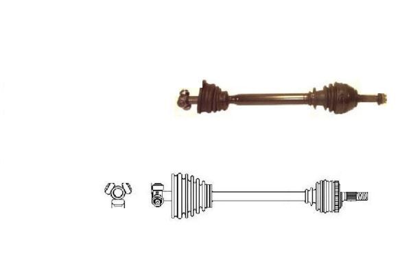 (x) AKS ÖN SOL DACIA SOLENZA 1.4 MPI 04=>